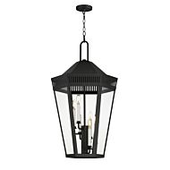 Oxford 6-Light Outdoor Pendant in Black