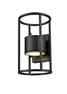 DVI Starline 1-Light Outdoor Wall Sconce in Black