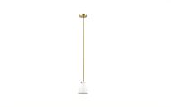 DVI Emma 1-Light Pendant in Brass