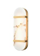 DVI Jasper LED Bathroom Vanity Light in Brass