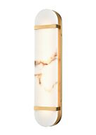 DVI Jasper LED Bathroom Vanity Light in Brass