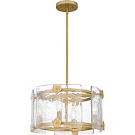 Four Light Pendant by Quoizel