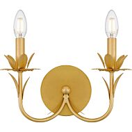 Two Light Wall Sconce by Quoizel