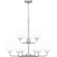 Nine Light Chandelier by Quoizel