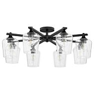 Eight Light Ceiling Mount by Quorum