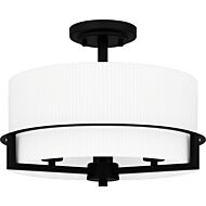 Three Light Semi Flush Mount by Quoizel