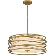 Three Light Pendant by Quoizel