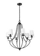 Six Light Chandelier by Millennium