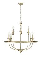 Eight Light Chandelier by Millennium