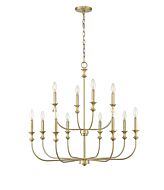 12 Light Chandelier by Millennium