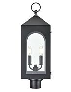 Two Light Outdoor Post Lantern by Millennium