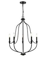 Five Light Chandelier by Millennium