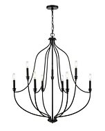 Nine Light Chandelier by Millennium