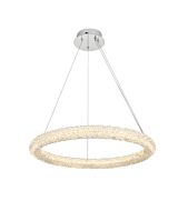 Bowen 1-Light LED Chandelier in Chrome