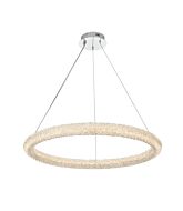 Bowen 1-Light LED Chandelier in Chrome