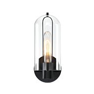 Skylar 1-Light Wall Sconce in Matte Black