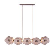 Five Light Island Pendant by Kalco