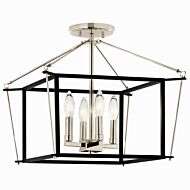 Four Light Semi Flush Mount by Kichler