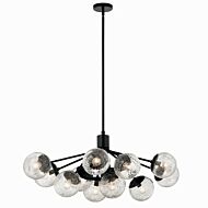 12 Light Linear Chandelier Convertible by Kichler