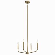 Four Light Chandelier/Semi Flush Mount by Kichler