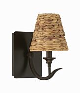 Kokomo 1-Light Wall Sconce in Aged Bronze Brushed