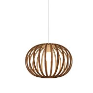 Balloon 1-Light Pendant in Imbuia