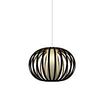 Balloon 1-Light Pendant in Charcoal