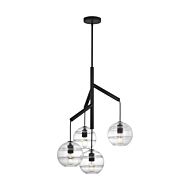 Four Light Chandelier by Visual Comfort Modern