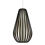 Balloon 1-Light Pendant in Charcoal