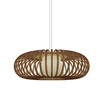 Balloon 1-Light Pendant in Imbuia