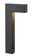 Hinkley 1 Light LED Outdoor Atlantis Path in Satin Black