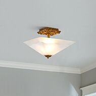 Two Light Flush Mount