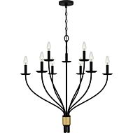 Nine Light Chandelier by Quoizel