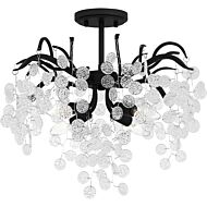 Four Light Semi Flush Mount by Quoizel