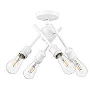 Four Light Semi-Flush Mount by Golden