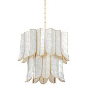 Seven Light Chandelier by Corbett Lighting