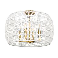 Four Light Semi-Flush Mount by Golden