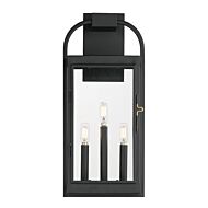 Three Light Outdoor Wall Sconce by Maxim