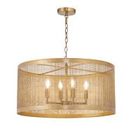 Four Light Pendant by Maxim