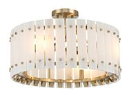 Four Light Semi-Flush Mount by Metropolitan