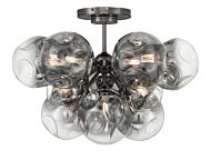 12 Light Semi Flush Mount by Metropolitan