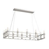 12 Light Linear Chandelier