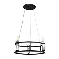 Three Light Mini Chandelier