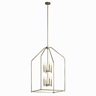 Eight Light Foyer Pendant