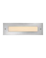 Dash Flat LED Brick Light in Stainless Steel