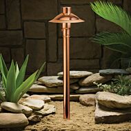 Kichler Copper 21.5 Inch 12V Path & Spread in Copper