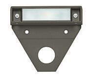 Nuvi 1-Light LED Landscape Deck Light in Bronze