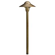 Kichler Landscape 21.25 Inch Path & Spread in Centennial Brass