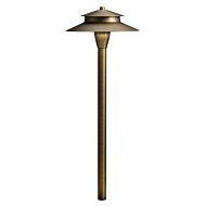 Kichler Landscape 23.25 Inch Path Light in Centennial Brass