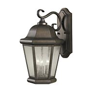 Three Light Outdoor Wall Lantern